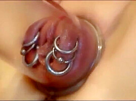 Hot Pumped Piercing Pussy of Lady Shila