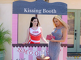 The Kissing Booth With Jenna Reid, Sandy Fantasy – Brazzers