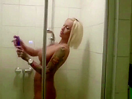 German Big Tit Milf Caught In Shower And Seduce To Fuck